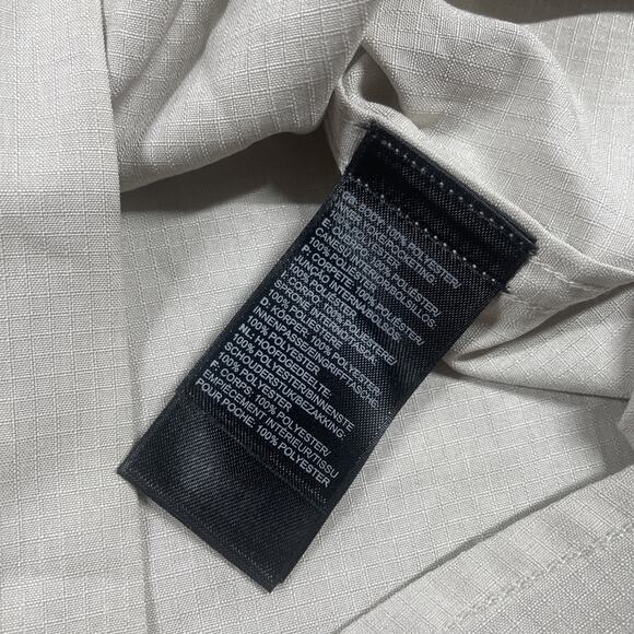 North Face Button Up Shirt Mens Medium Vented Mesh Pockets Utility Outdoors - Picture 5 of 16